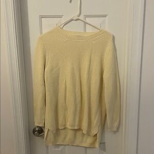 525 America Women's Cream Crew Neck Sweater